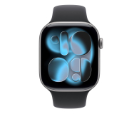 Apple Watch 11 42/Szare Aluminum/Czarny Pasek S/M GPS - 1362397 - zdjęcie 3